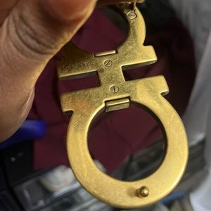 Men’s burgundy belt 100% authentic!